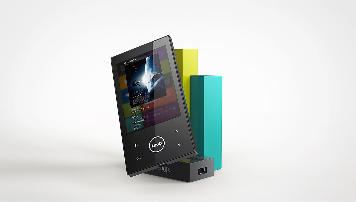product design，industrial design，Lukup player，innovate，Entertainment platform，