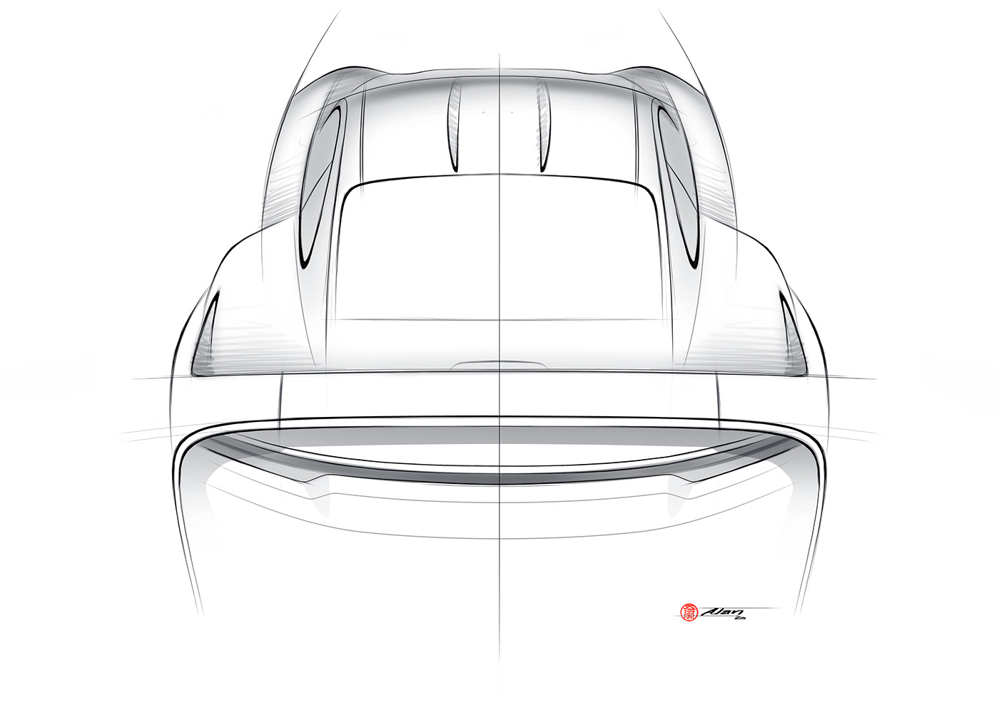 Porsche，992 Turbo S series，Super car，Automobile design，