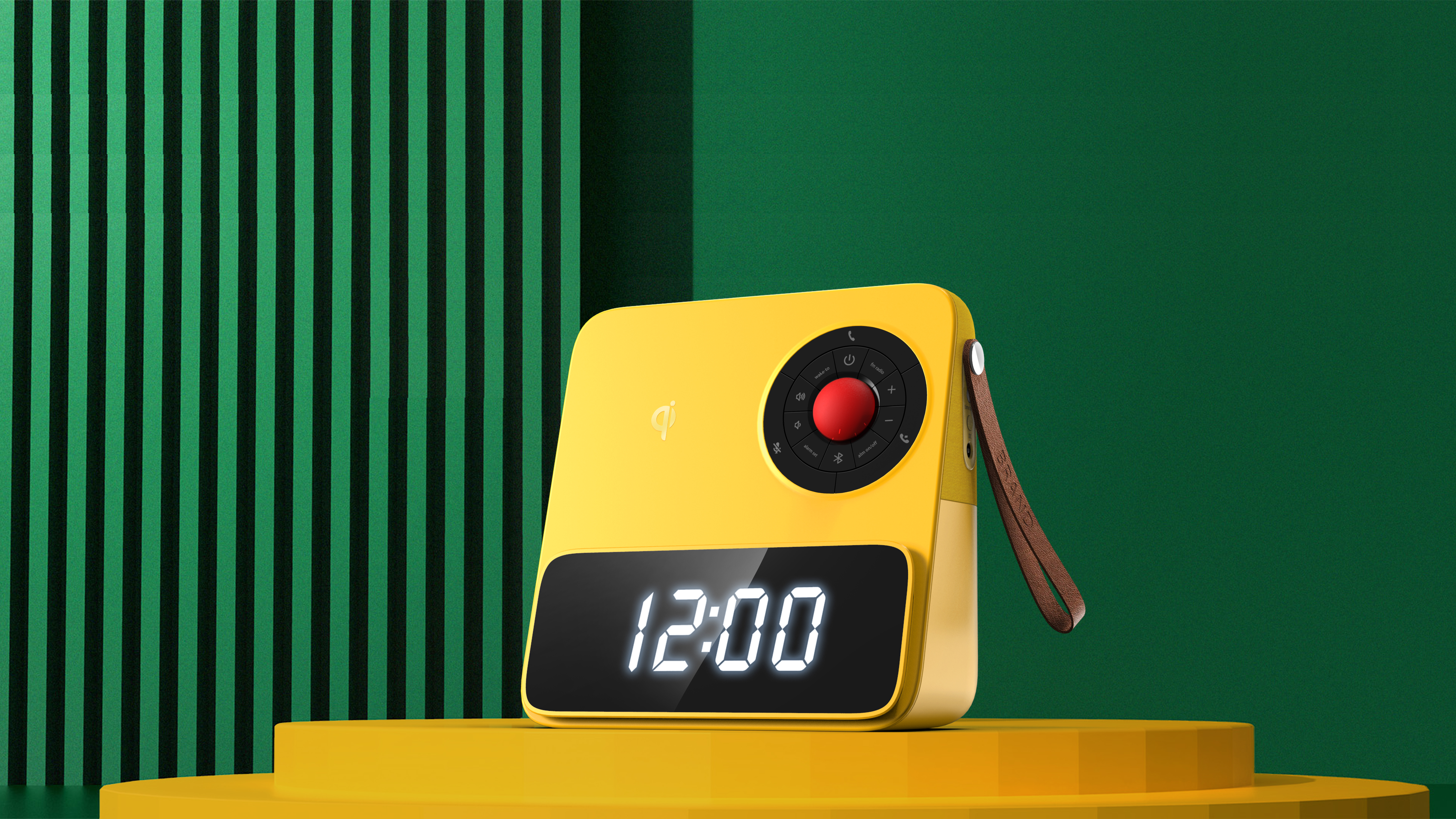 loudspeaker box，Intelligent alarm clock，Wireless charging，radio，Smart home，