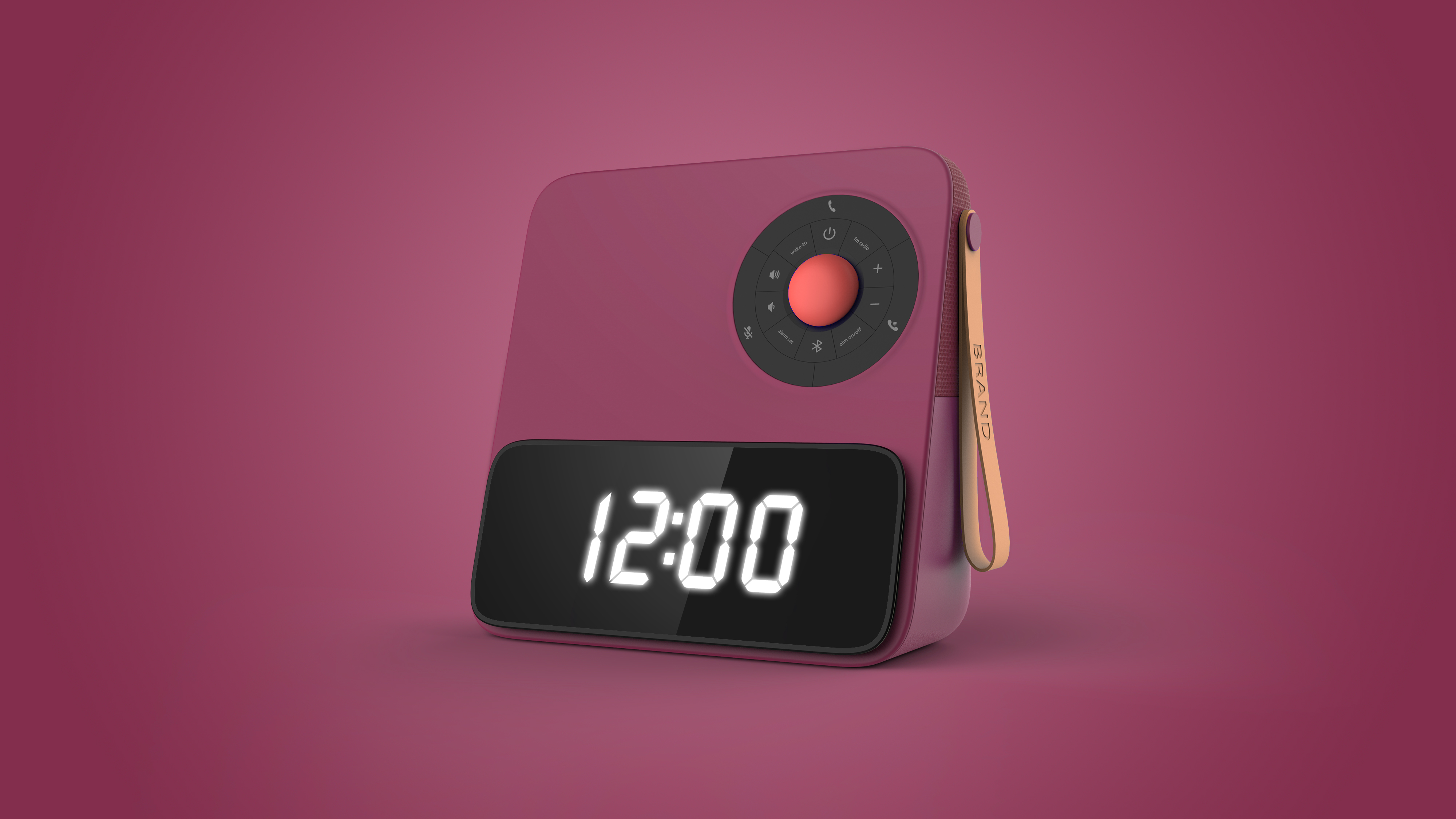 loudspeaker box，Intelligent alarm clock，Wireless charging，radio，Smart home，