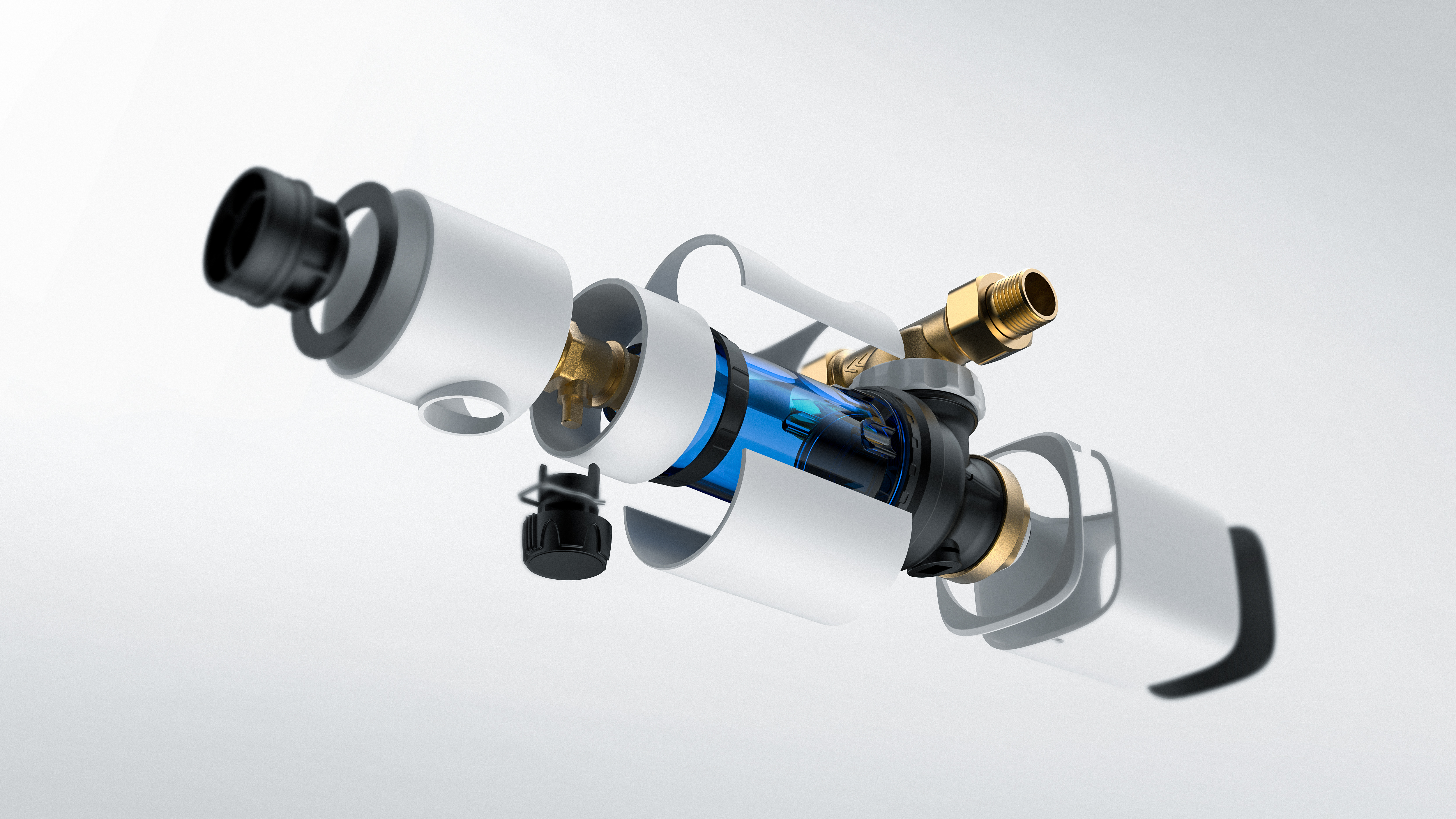 Vertical space，industrial design，Water purifier，Water purifier，kitchen，Home Furnishing，household electrical appliances，