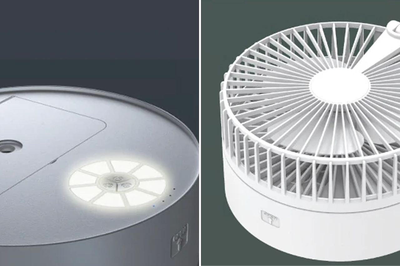 Telescopic，Portable fan，erect position，