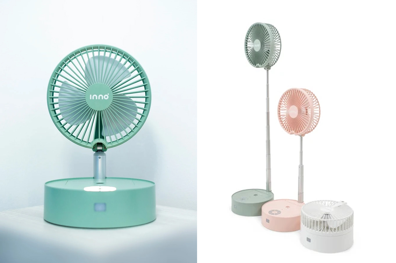 Telescopic，Portable fan，erect position，