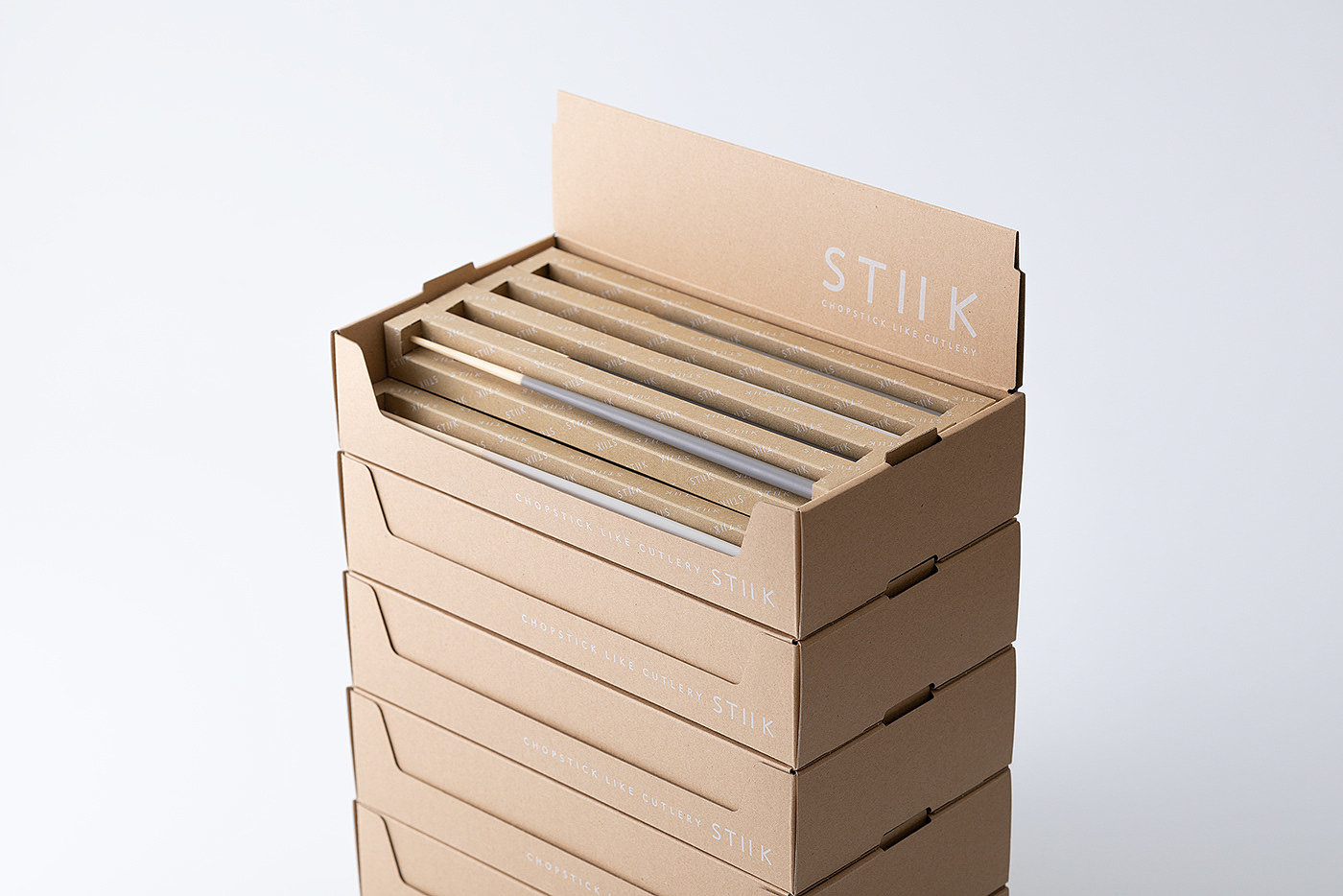 STIIK，chopsticks，packing design，