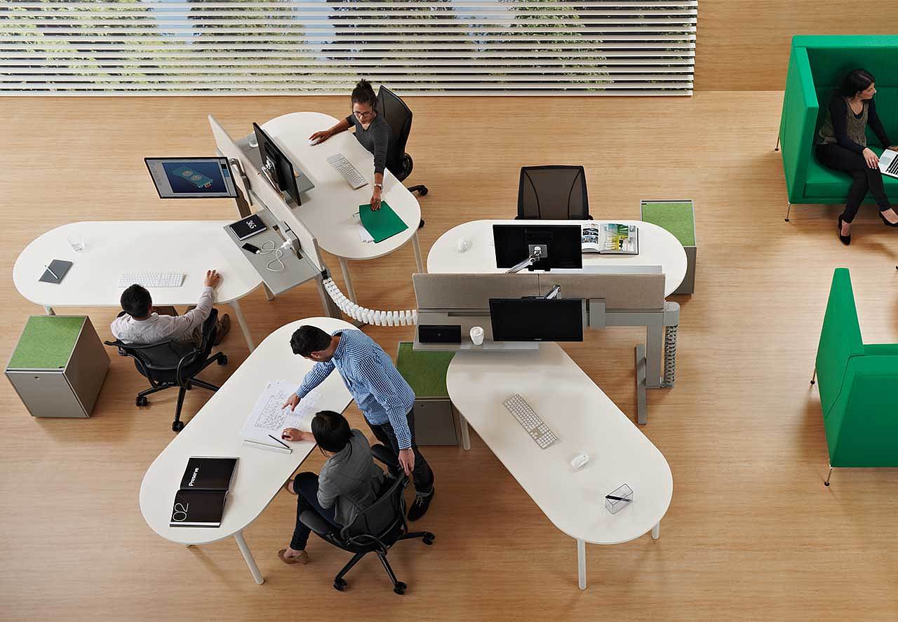Slave，Office furniture design，Modular design，