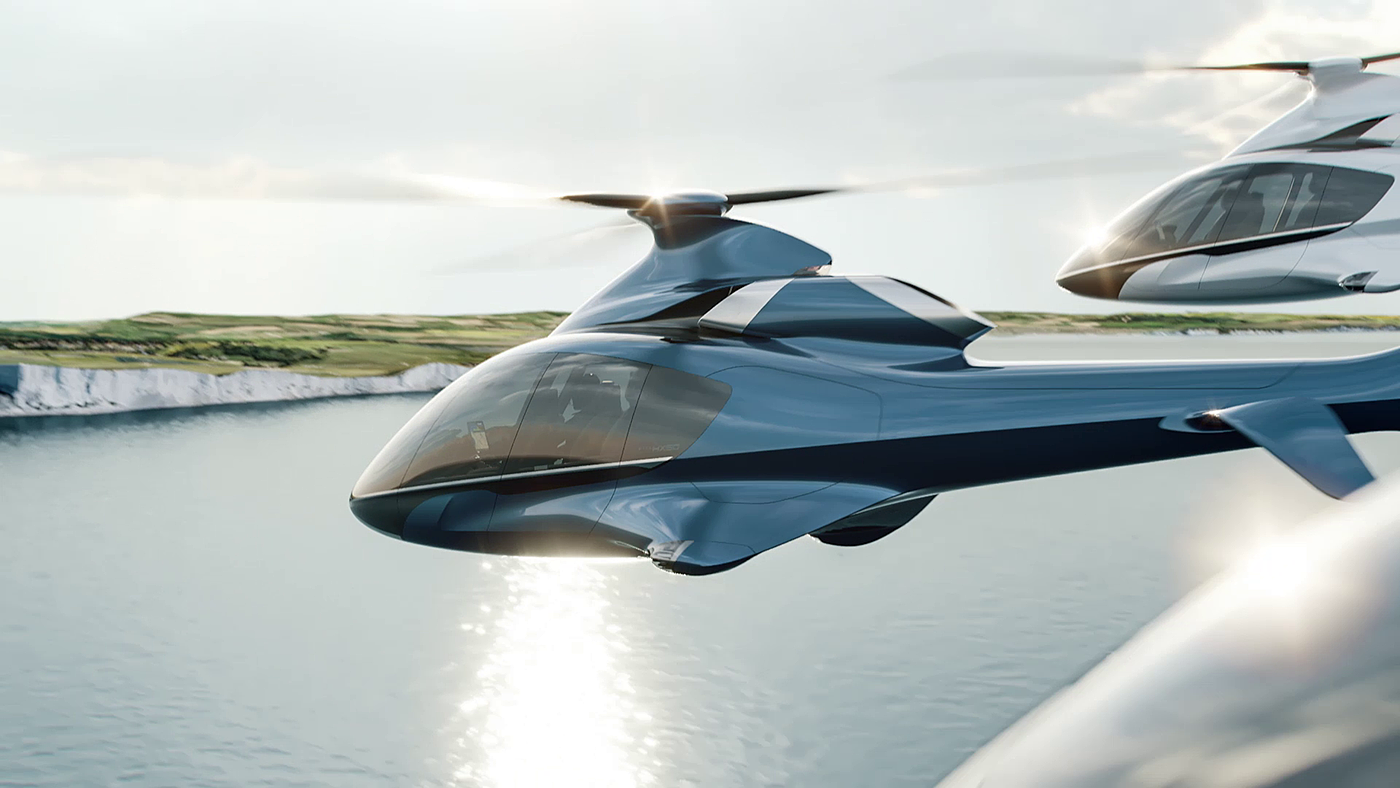 HILL - HX50，helicopter，Vehicle design，video，cgi，