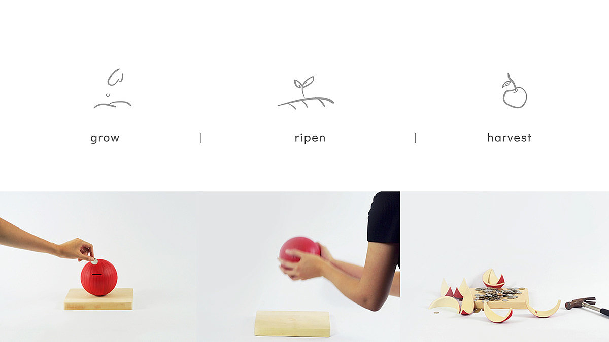 Vitamin B，Piggy bank，Bionics Design ，