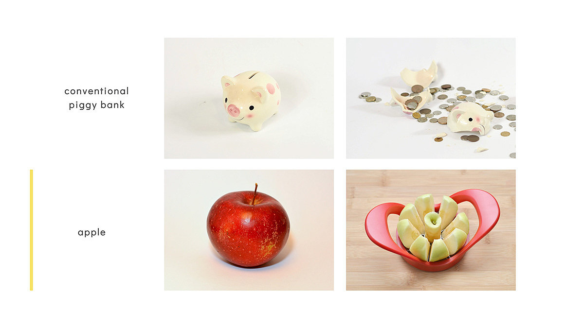Vitamin B，Piggy bank，Bionics Design ，