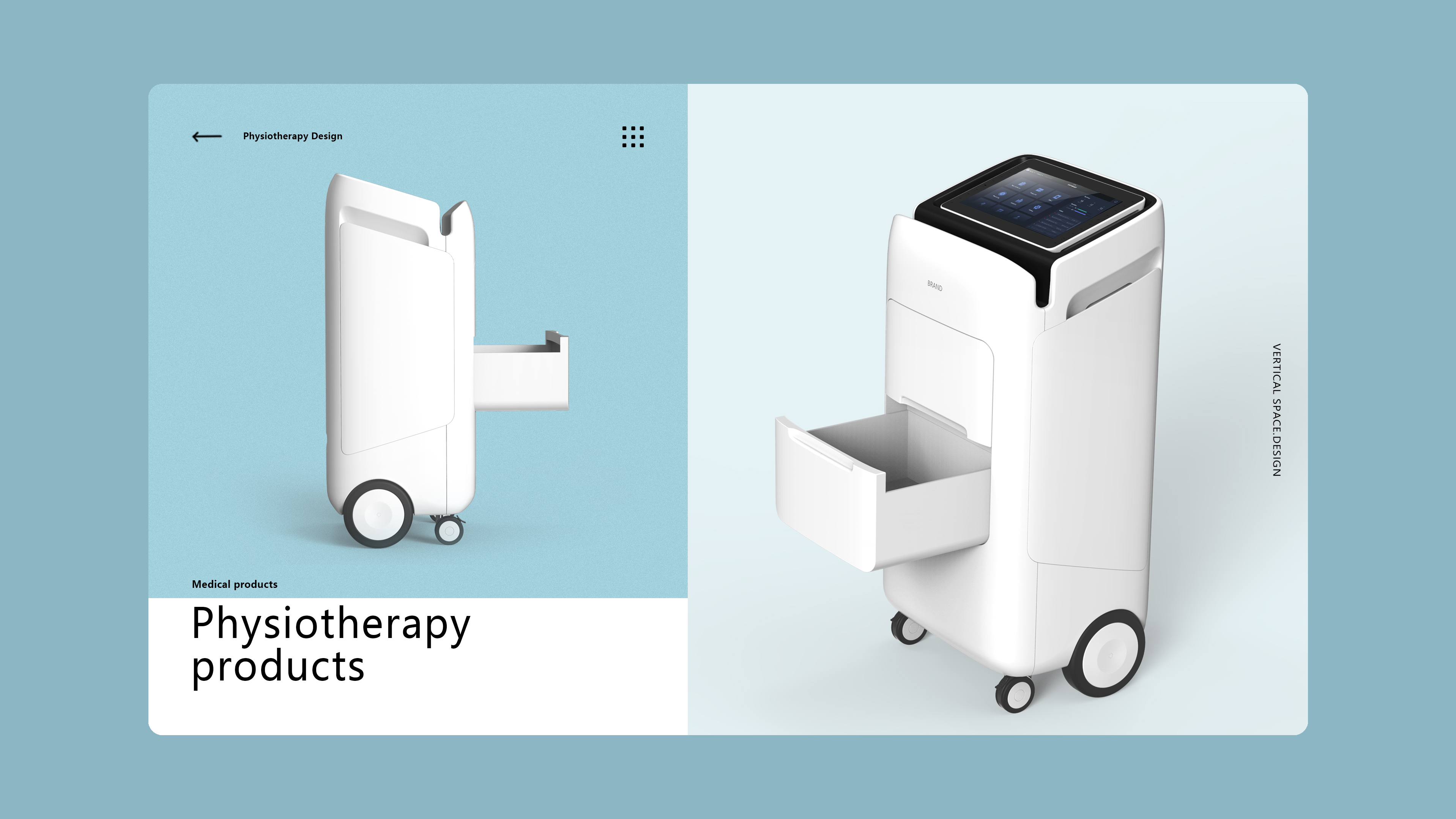 product design，industrial design，Vertical space，medical care，equipment，medical apparatus and instruments，