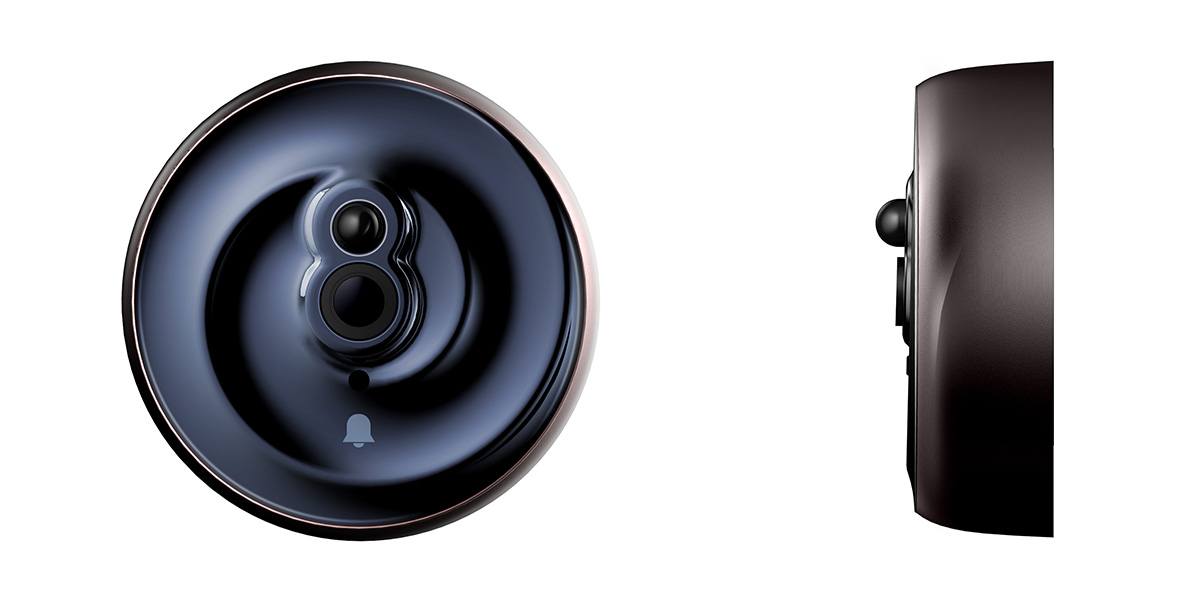 product design，industrial design，doorbell，Intelligent doorbell，
