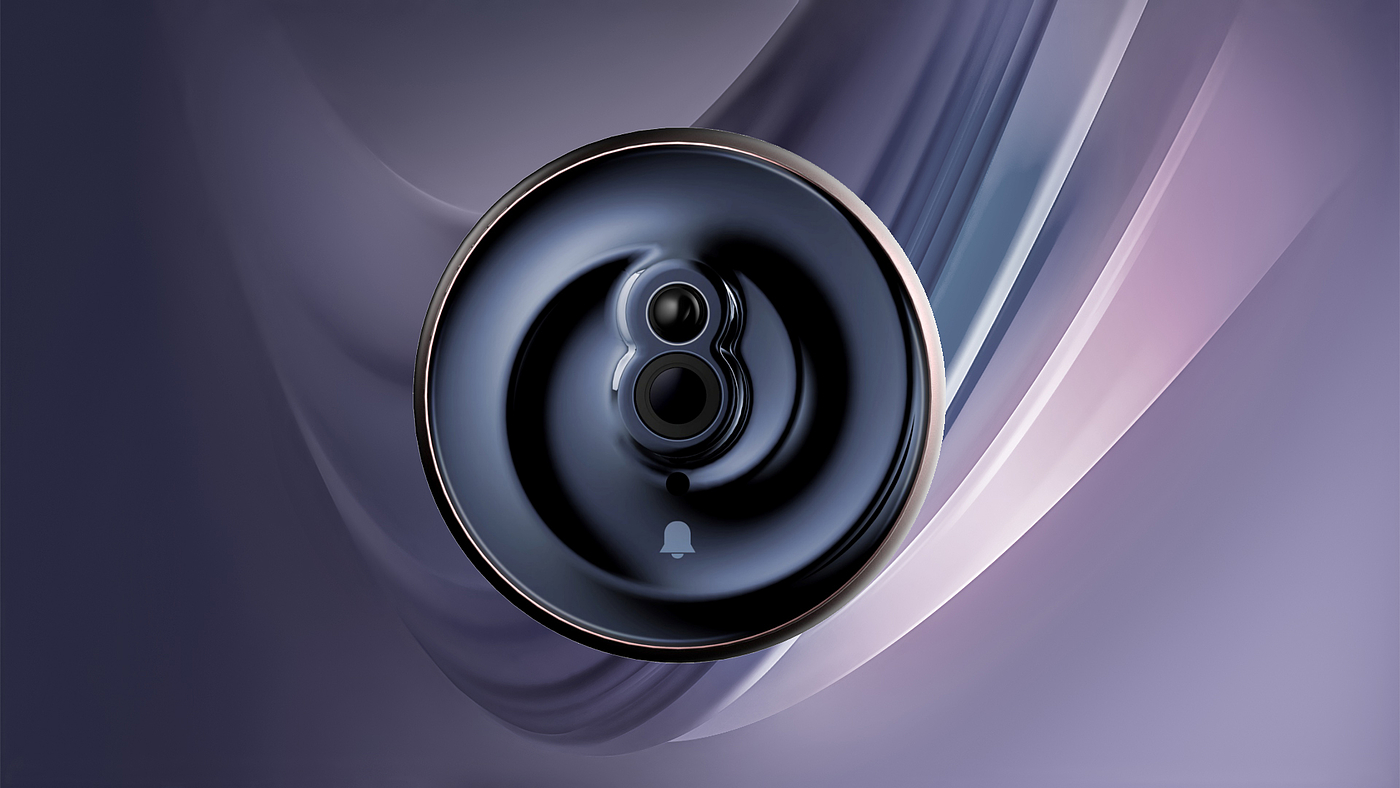 product design，industrial design，doorbell，Intelligent doorbell，