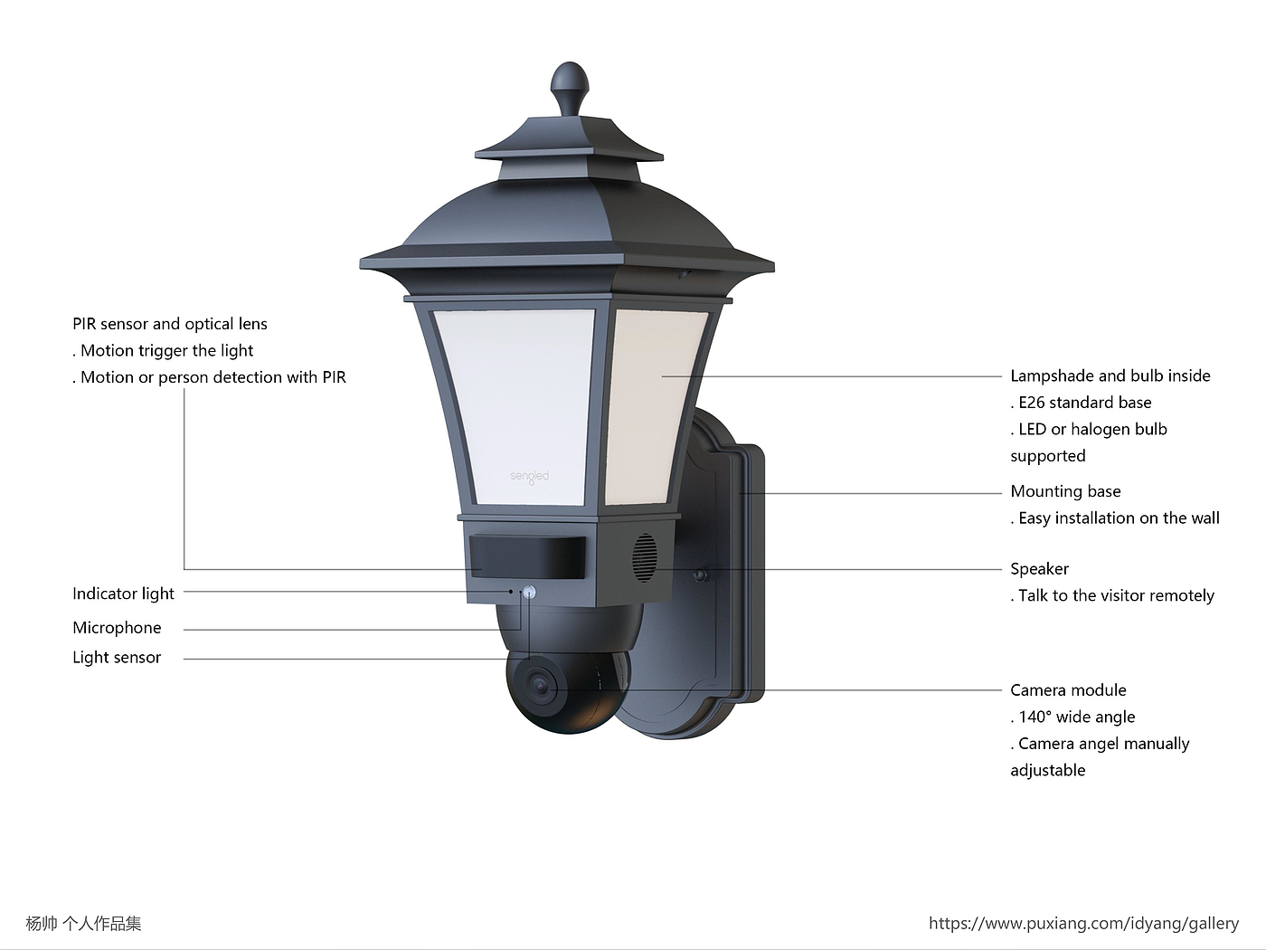 Personal works collection，Smart home，Desk lamp，Ceiling lamp，Intelligent speaker，Smart socket，doorbell，heater，