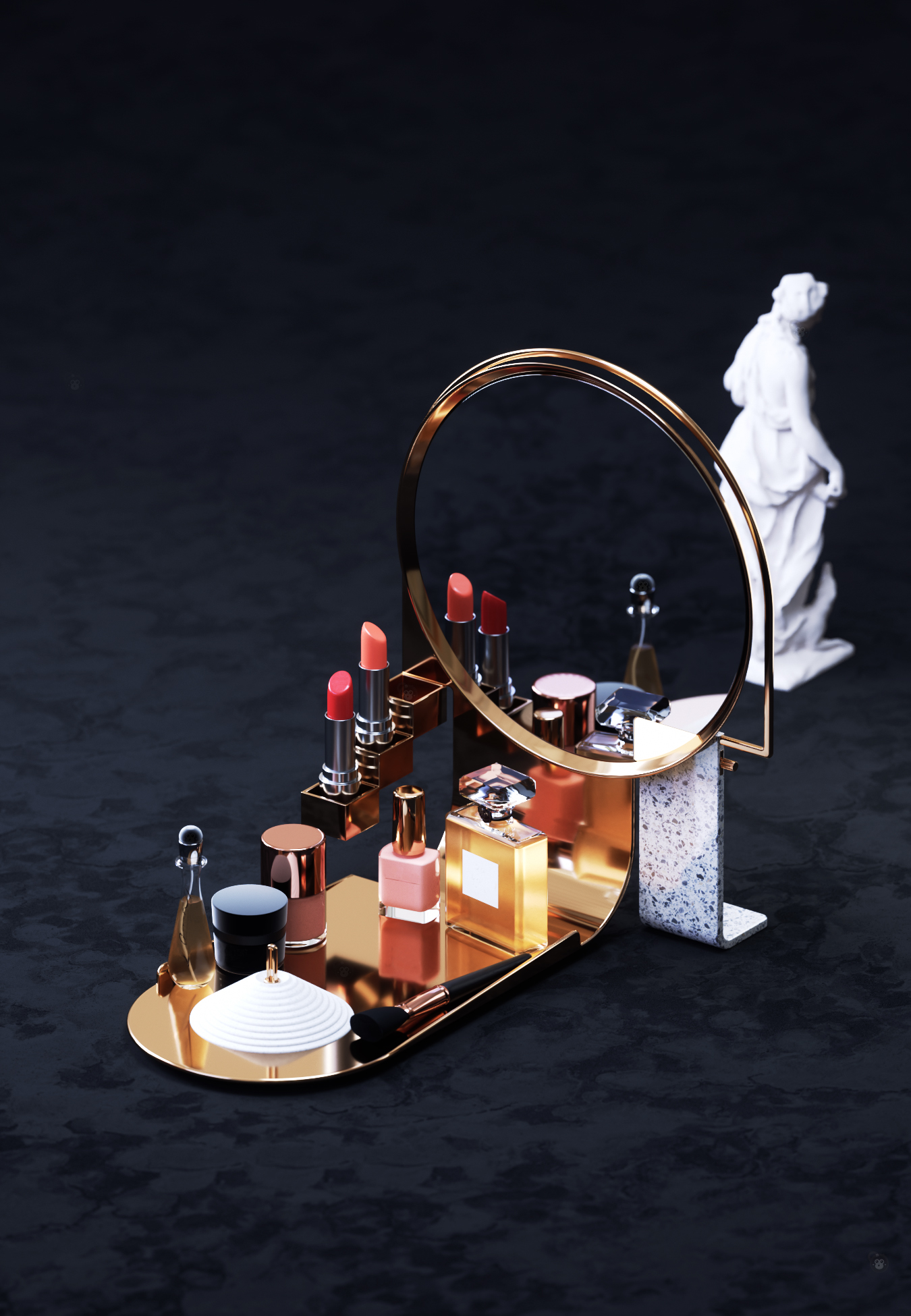 Scratch your head，luxury goods，Light luxury，Receive，