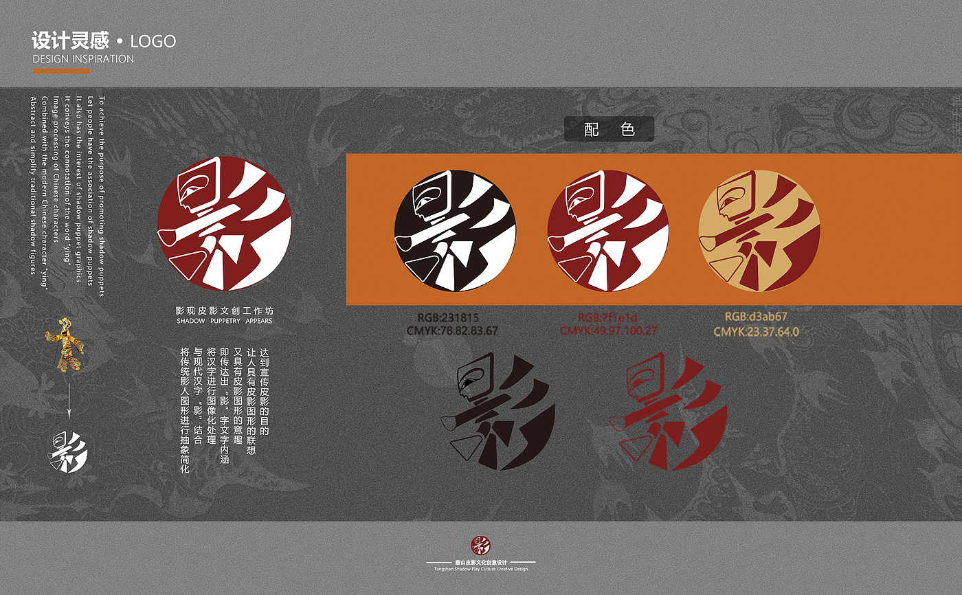 Creative culture，Brand design，Tangshan Shadow Play，Graphic Artist Designer，