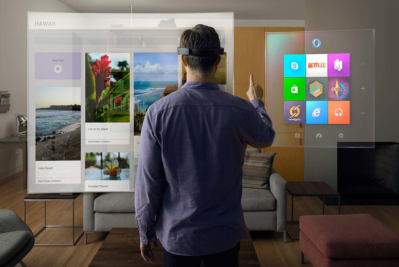 Microsoft，holographic，2017idea Award，intelligence，