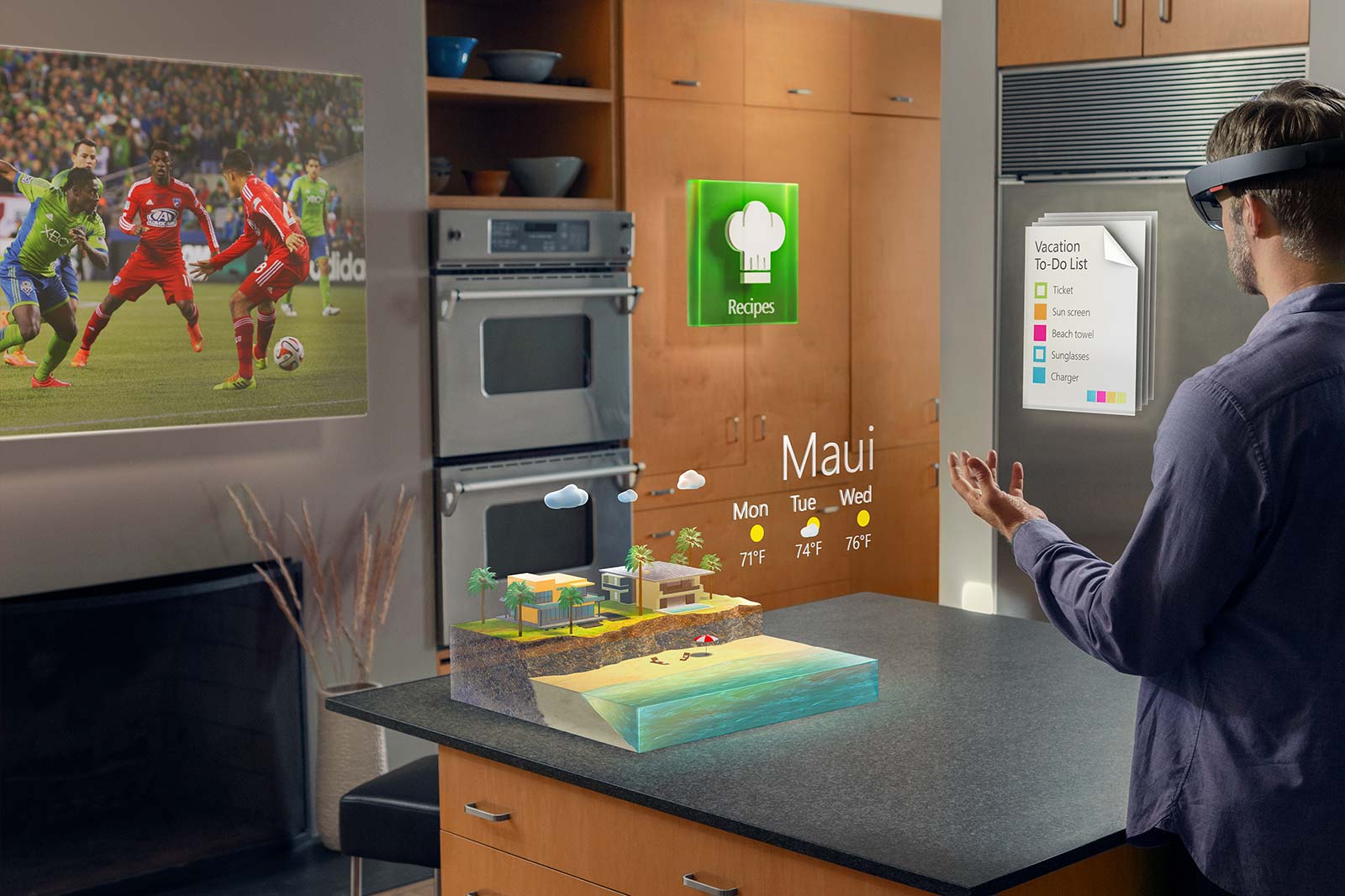 Microsoft，holographic，2017idea Award，intelligence，