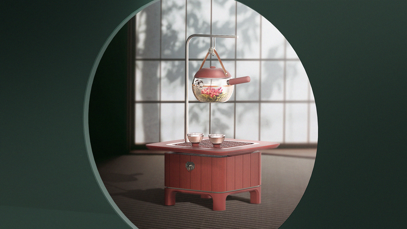 IROT，Teapot design，illustration，