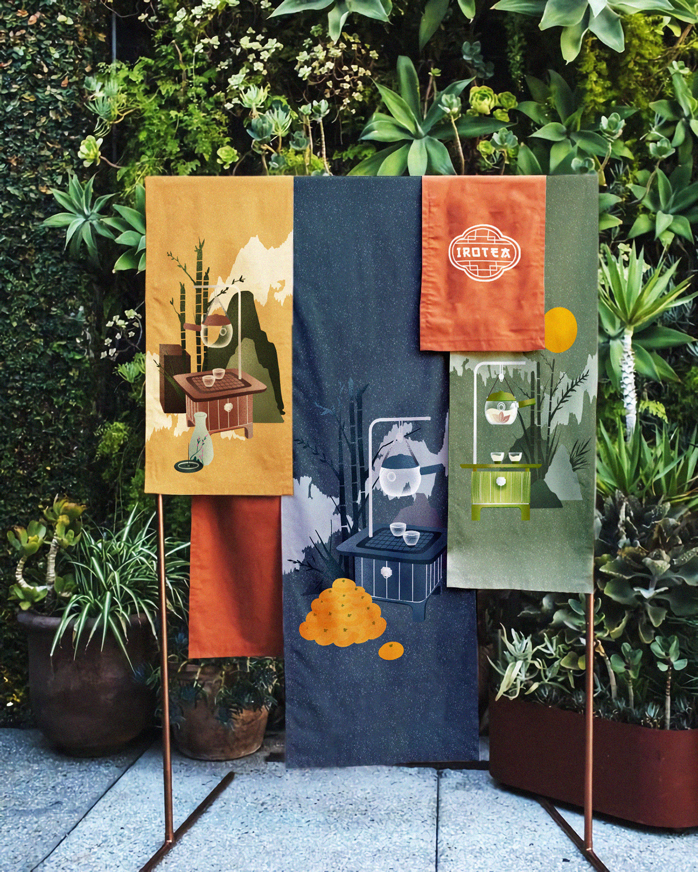 IROT，Teapot design，illustration，