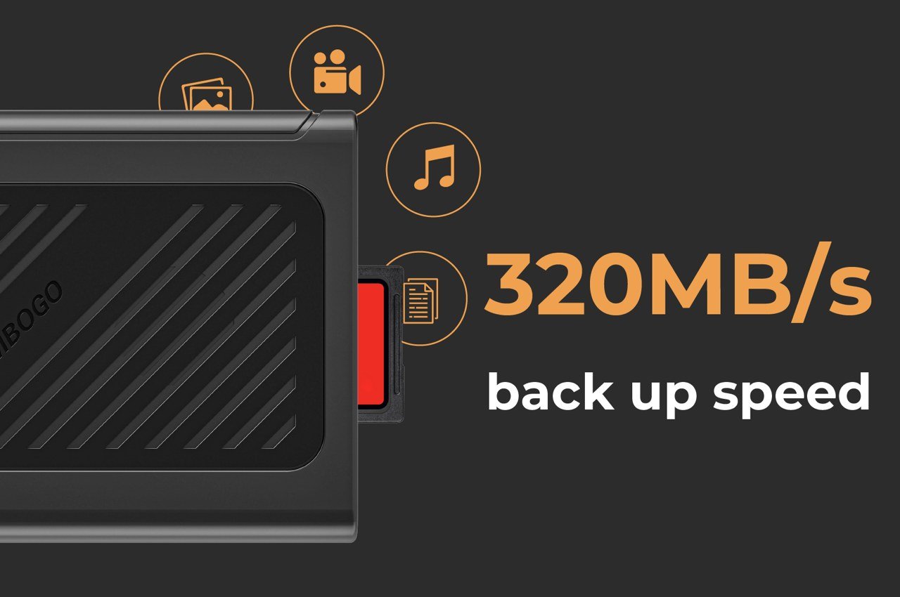 Wireless SSD，black，Intelligent design，