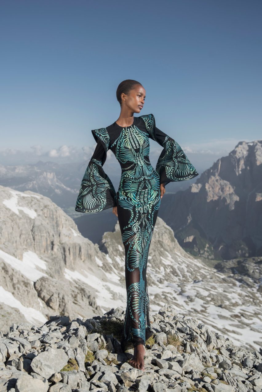 Earthrise series，Living organism，Iris van Herpen，clothing，Environmental protection creativity，