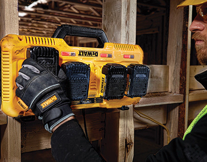 DEWALT 20V，Inflator，3D modeling，