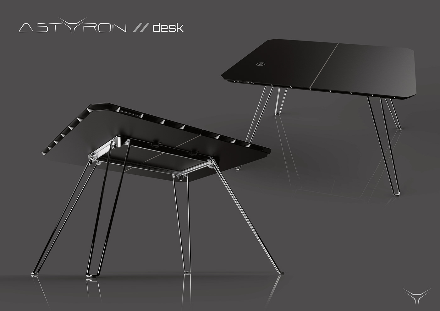 ASTYRON，Office furniture ，black，