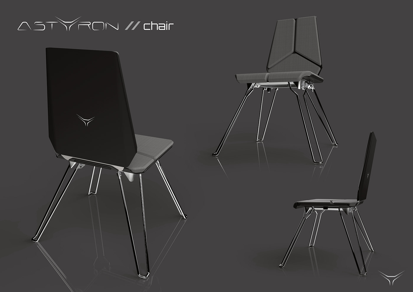 ASTYRON，Office furniture ，black，