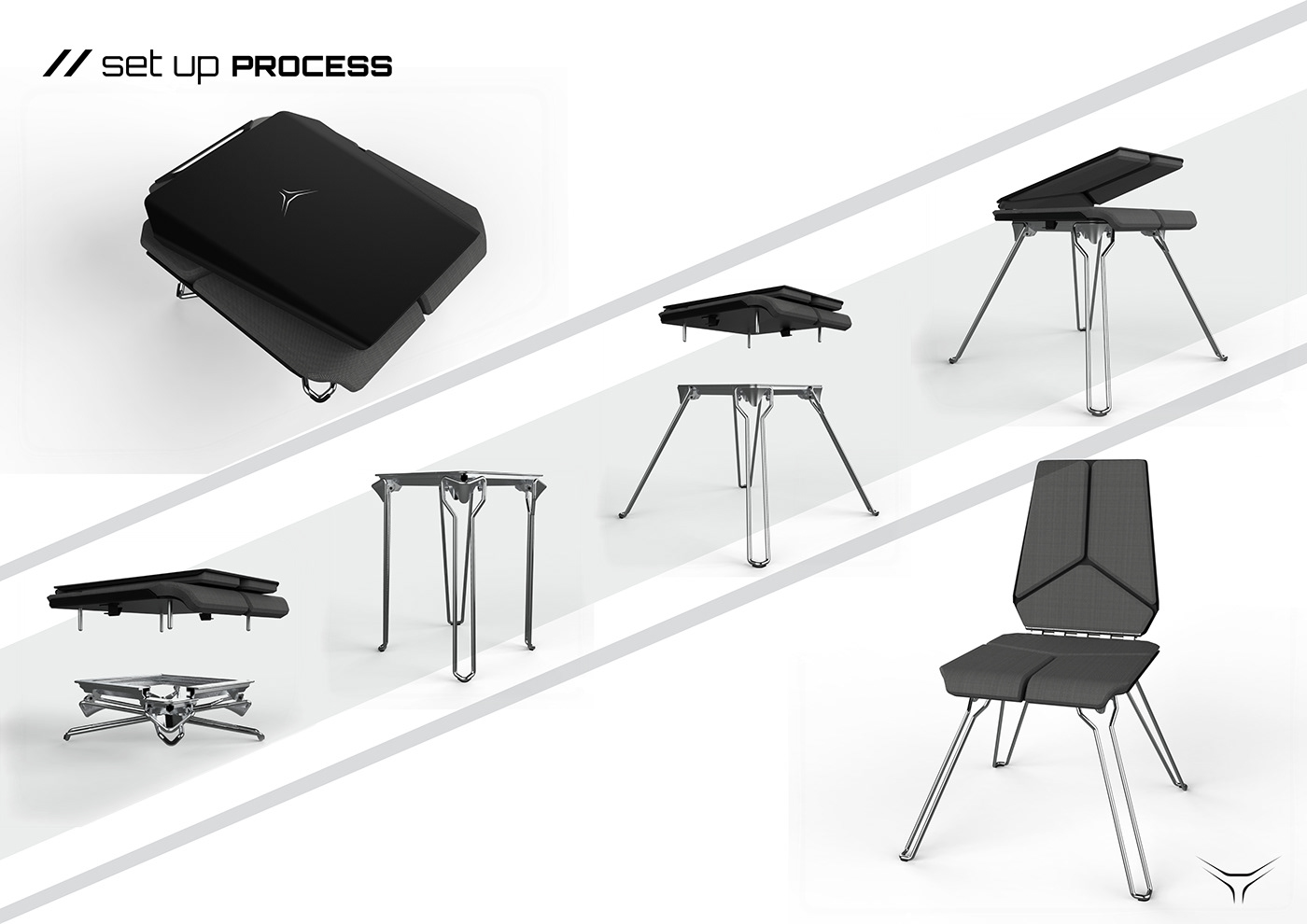 ASTYRON，Office furniture ，black，