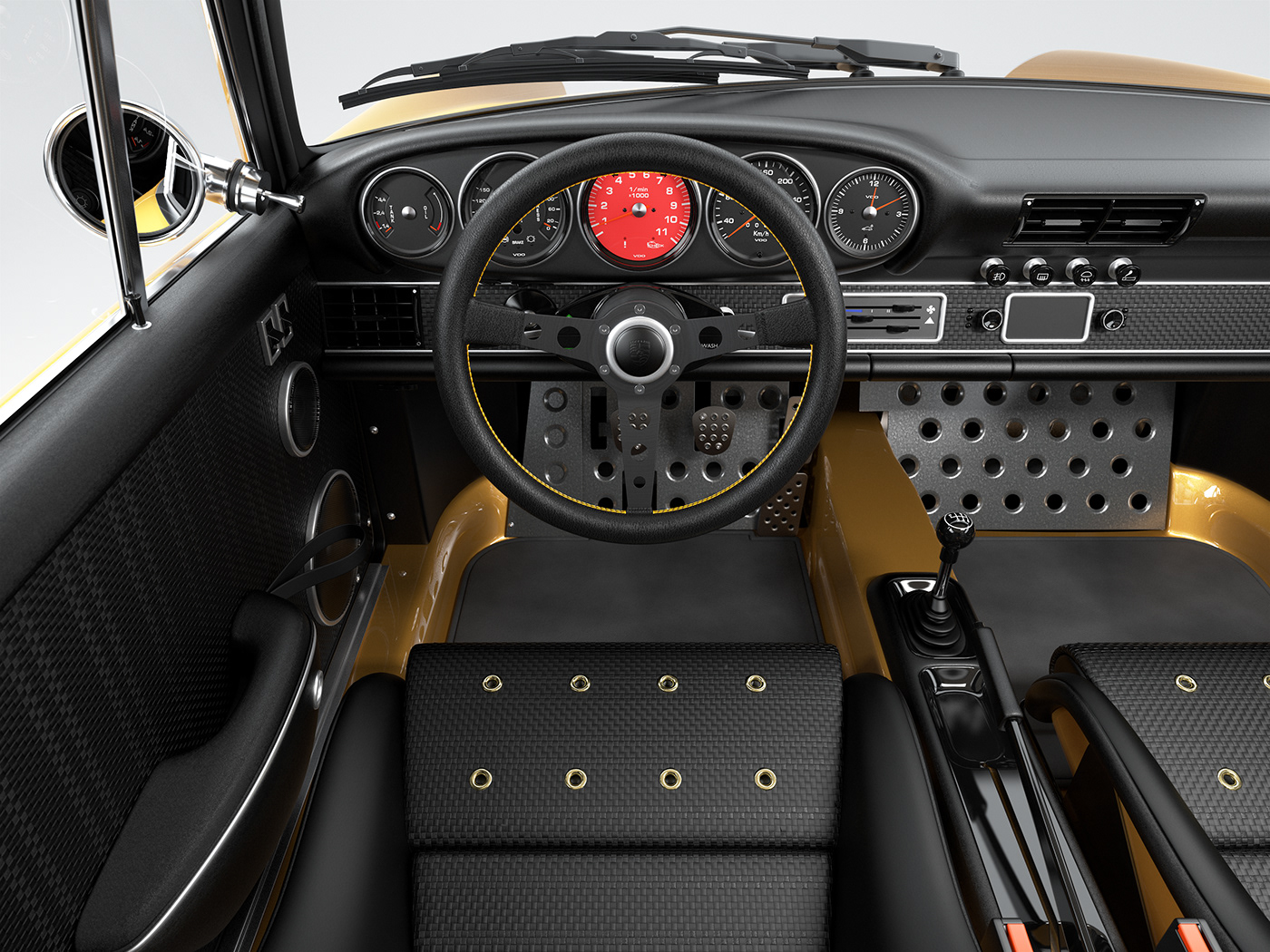 Porsche，911 reimagined，3D digital modeling，