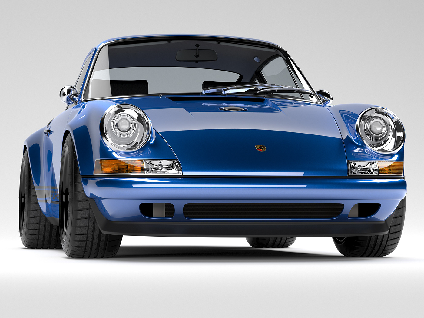 保时捷,911 reimagined,3d数字建模