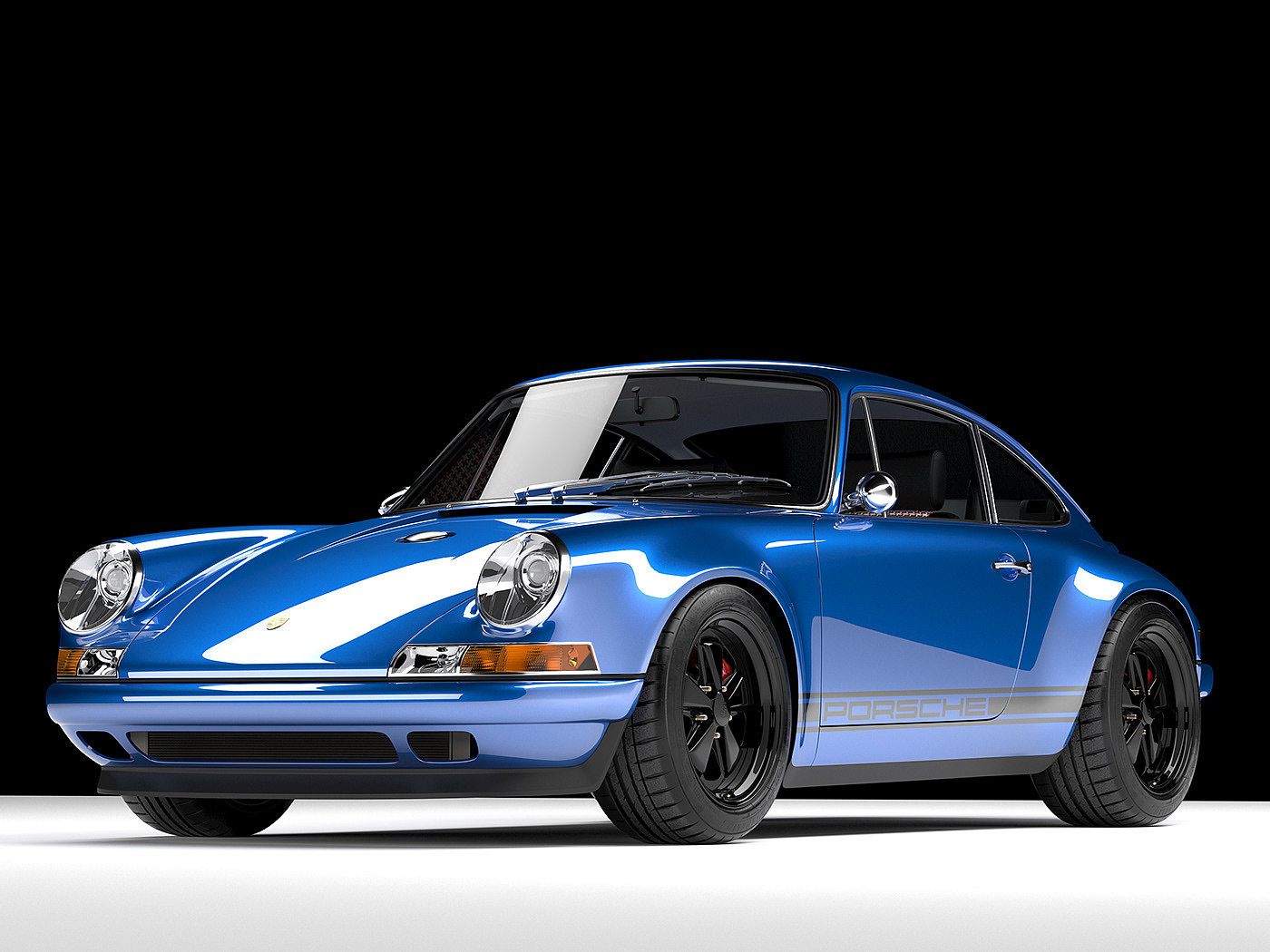 Porsche，911 reimagined，3D digital modeling，