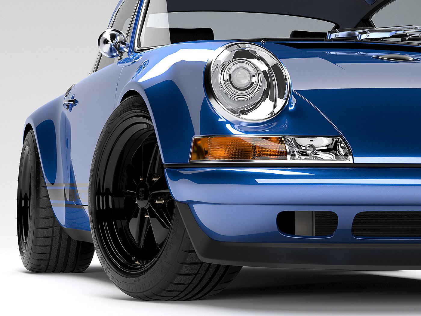 Porsche，911 reimagined，3D digital modeling，