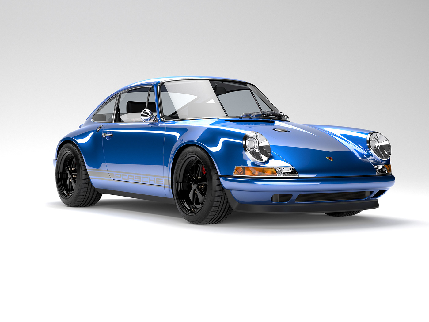 Porsche，911 reimagined，3D digital modeling，