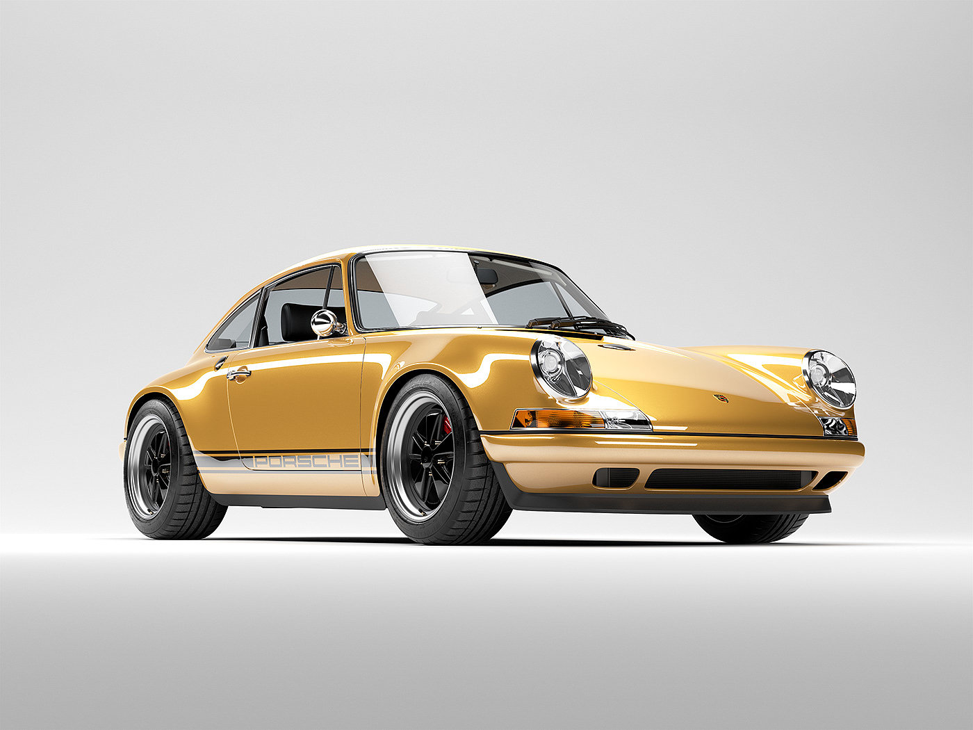 Porsche，911 reimagined，3D digital modeling，