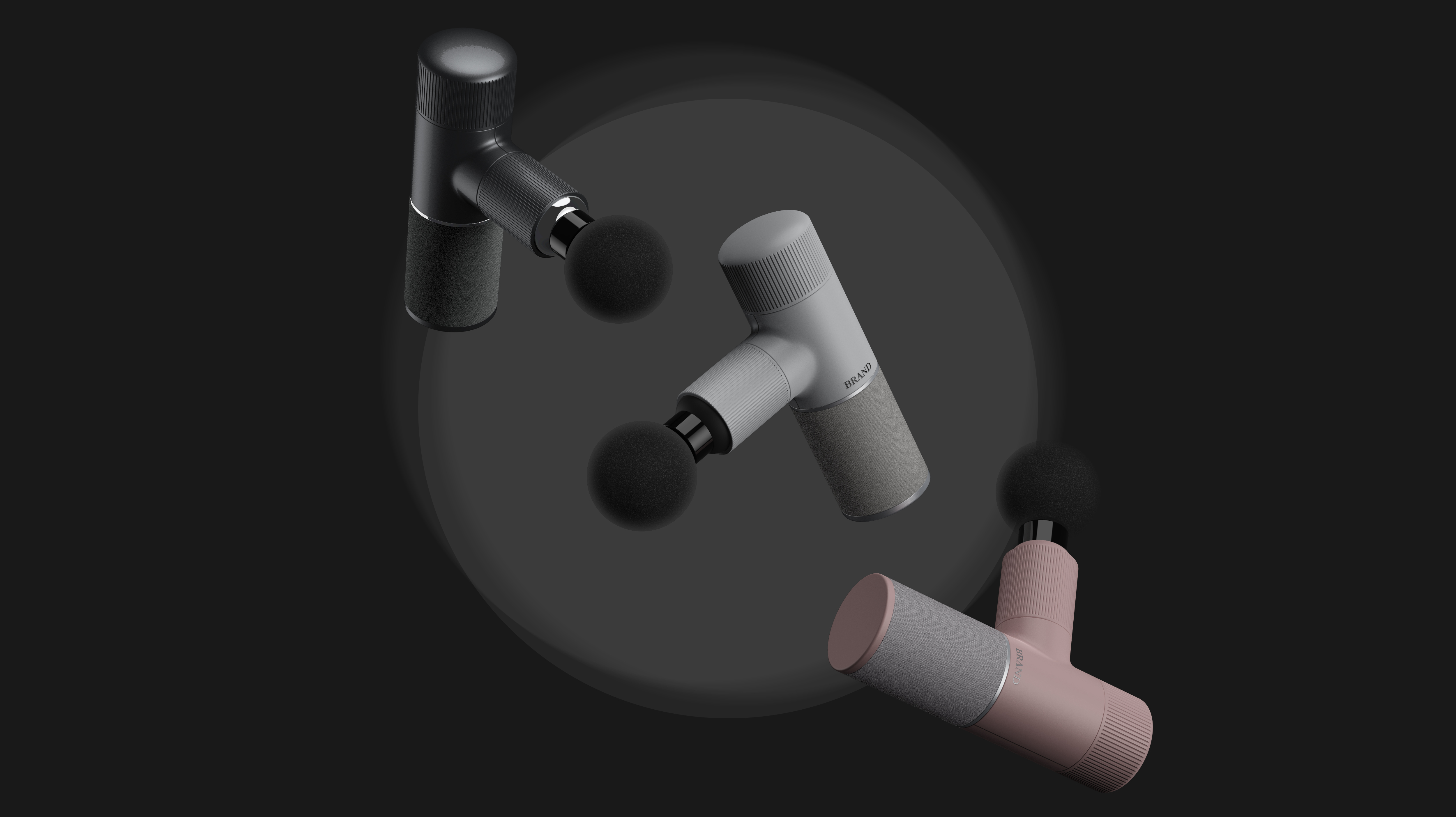 One shot design，yulo，Fascia gun，MASSAGE，yibodesign，Simplicity，mini，