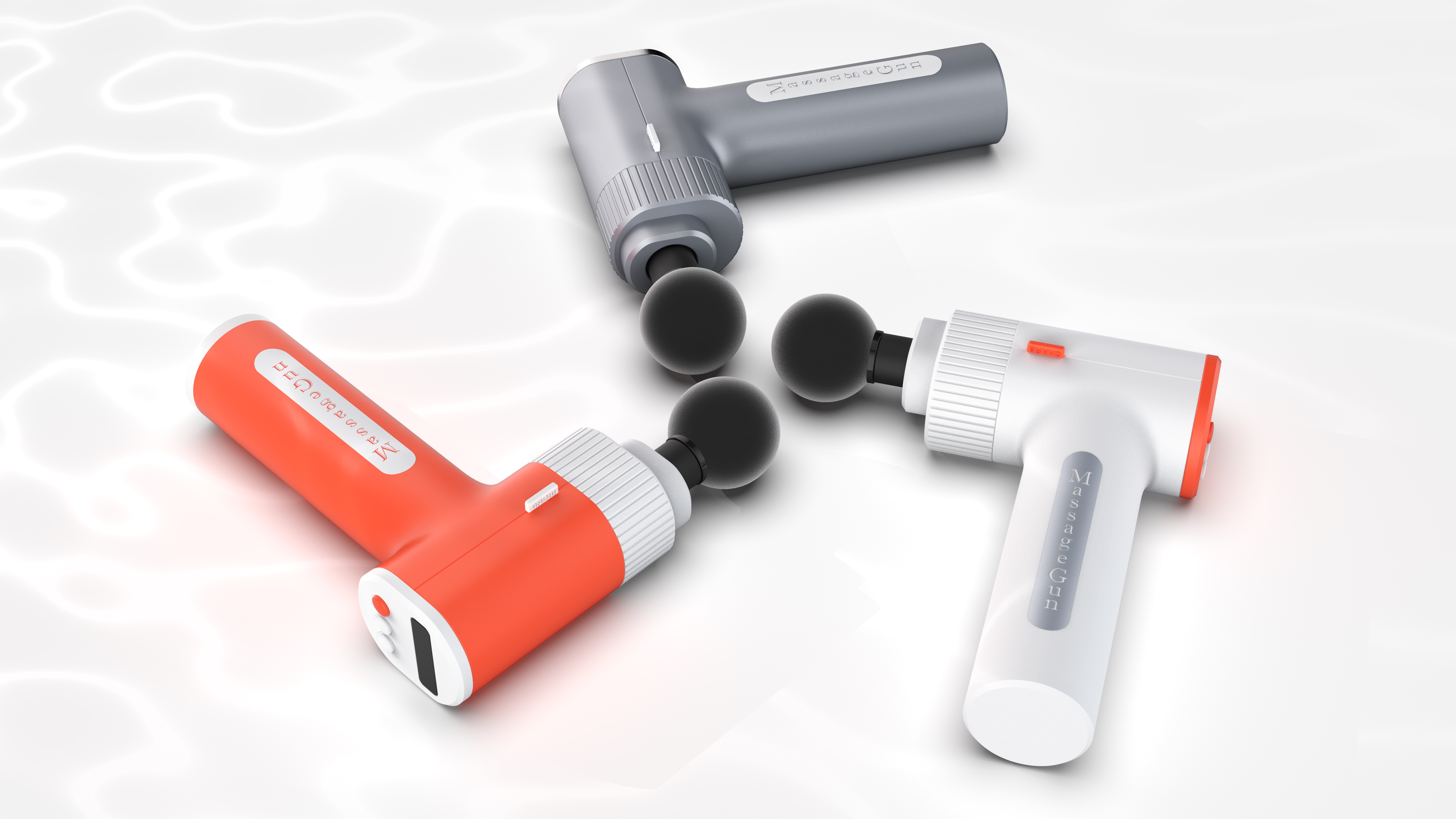 Fascia gun，One shot design，yulo，motion，Simplicity，yibodesign，