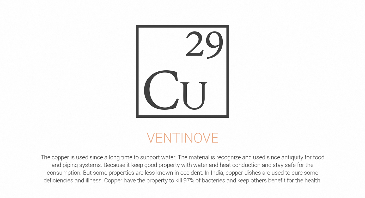 copper，Ventinove，purify，sterilization，Metal，healthy，bottle cap，beautiful，