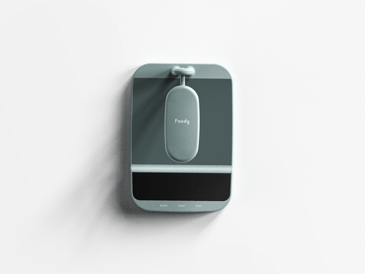 Foody，kitchen scale，Analyze food information，