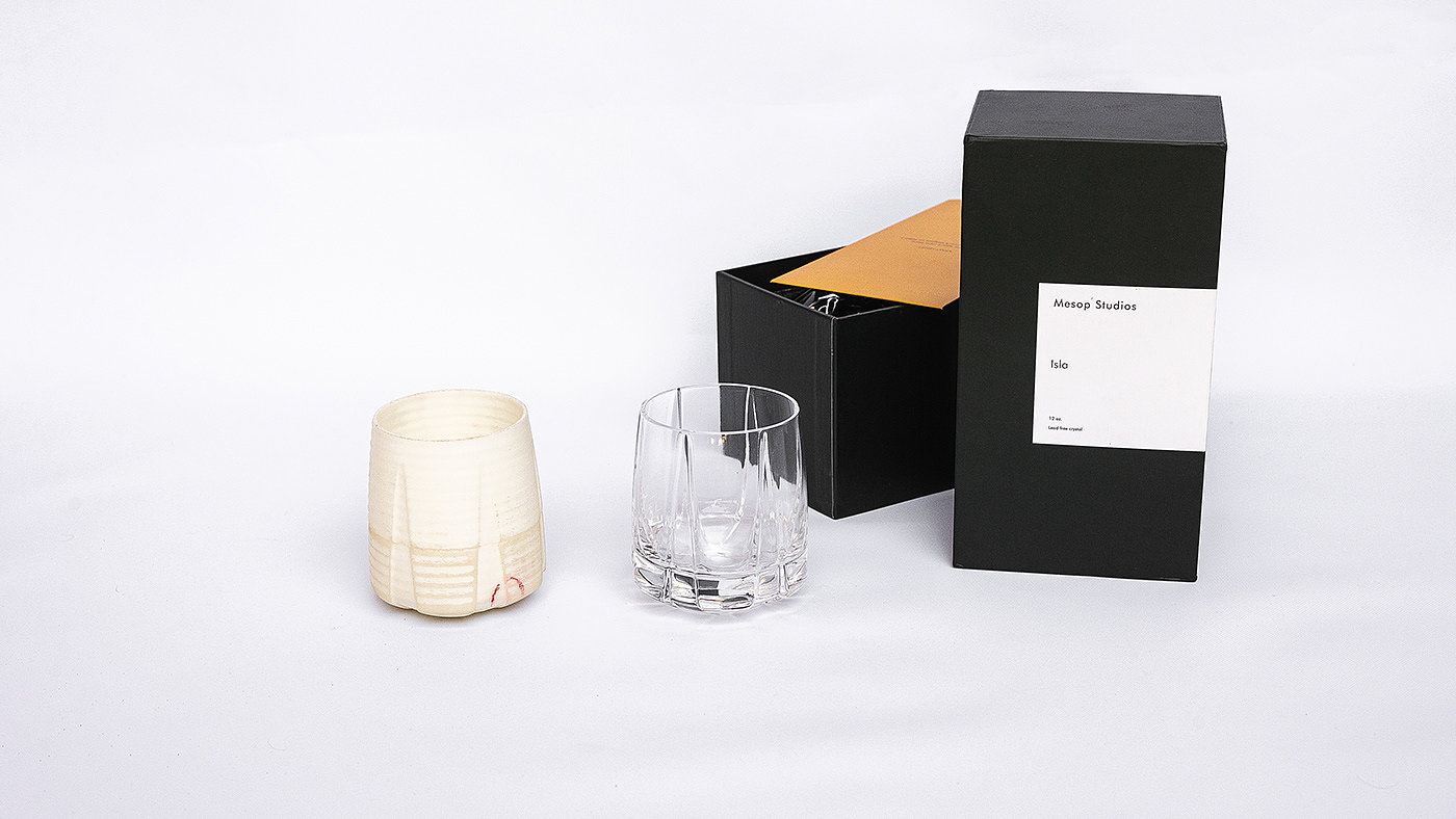 Whiskey glass，island，crystal，