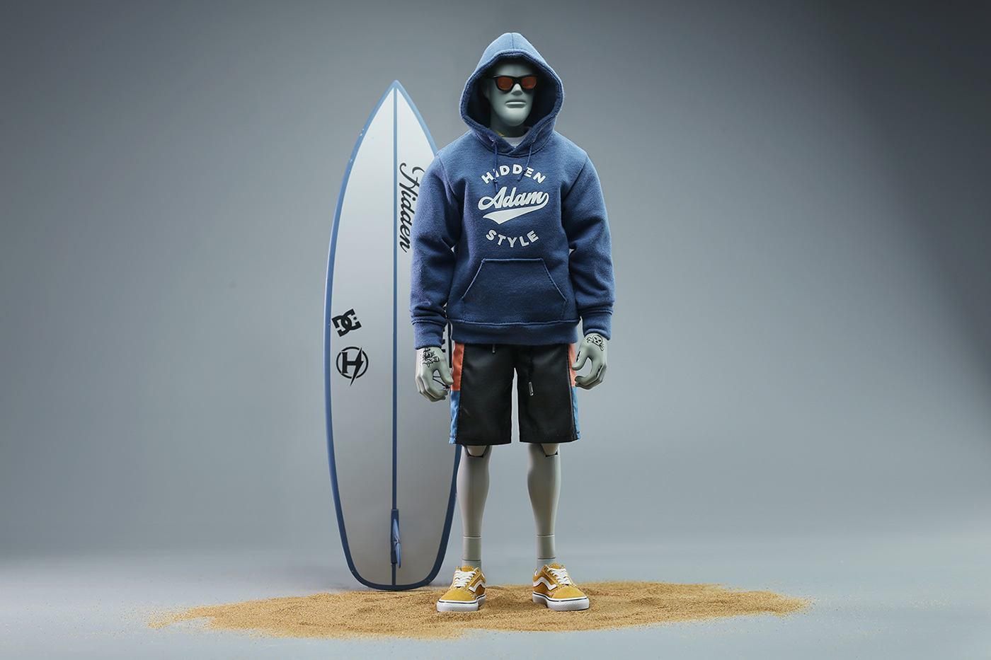 Riders and surfers，Miss Chic ，knight，