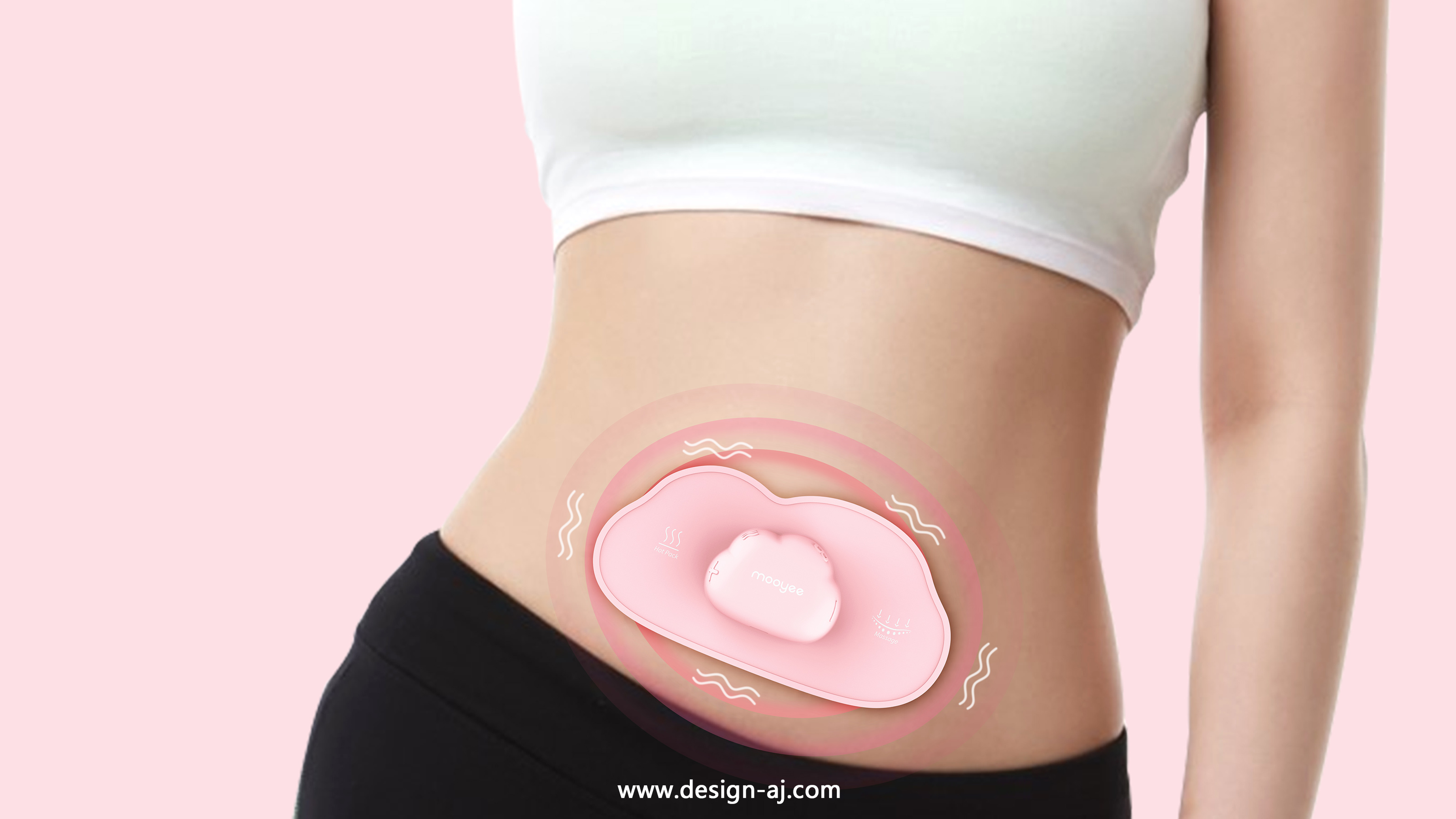 Aijia industrial design，Beauty products，Appearance design，product design，Shenzhen industrial design company，Female products，Massager，Personal care，