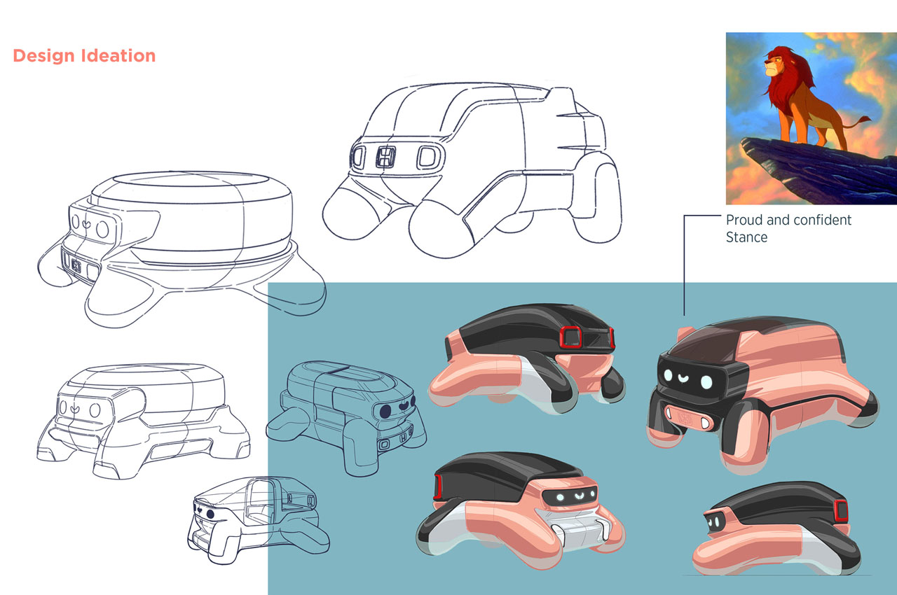 Honda 2040 niko，Micro artificial intelligence，automobile，