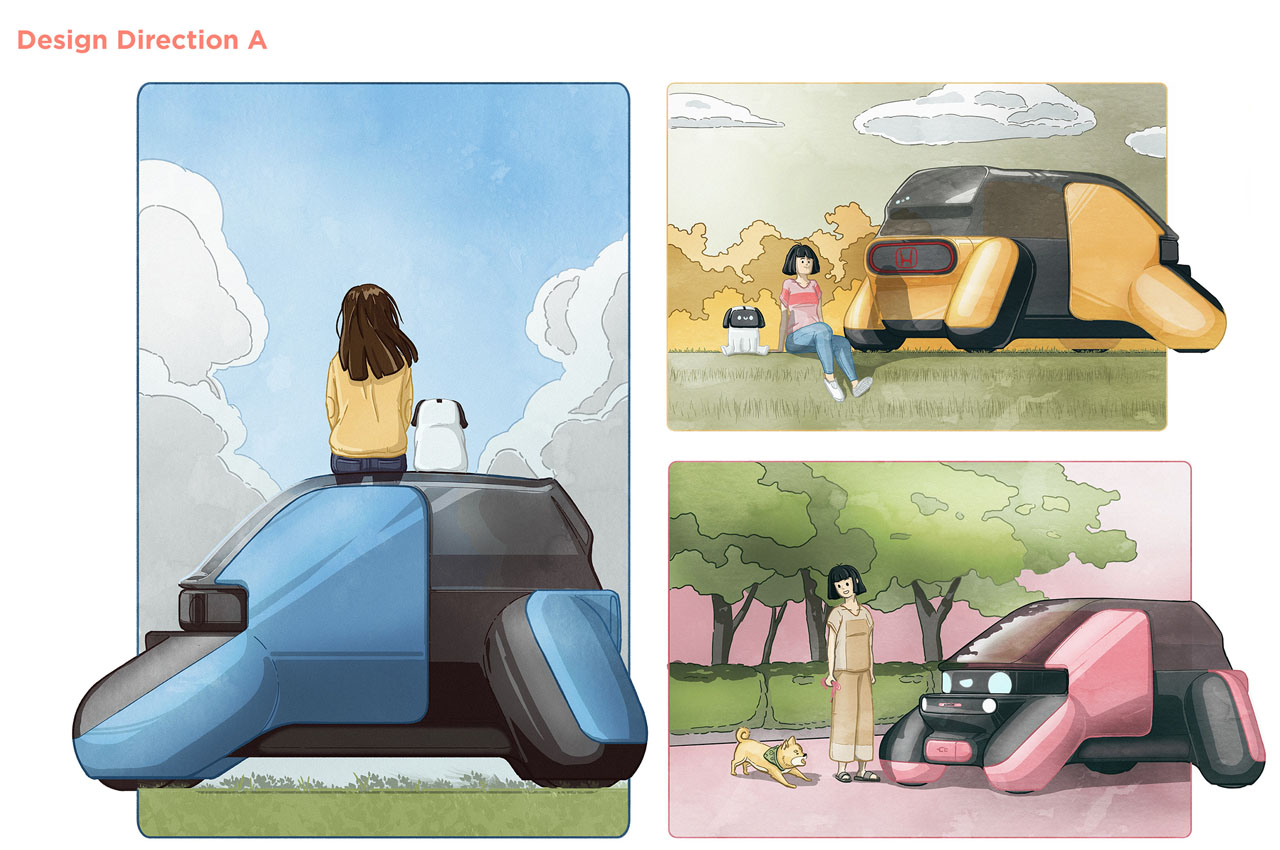 Honda 2040 niko，Micro artificial intelligence，automobile，