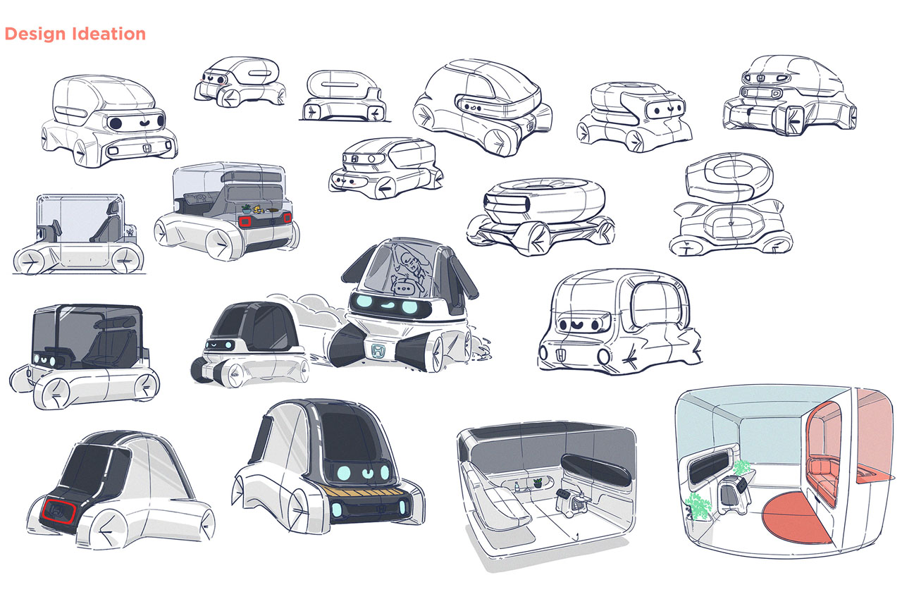 Honda 2040 niko，Micro artificial intelligence，automobile，