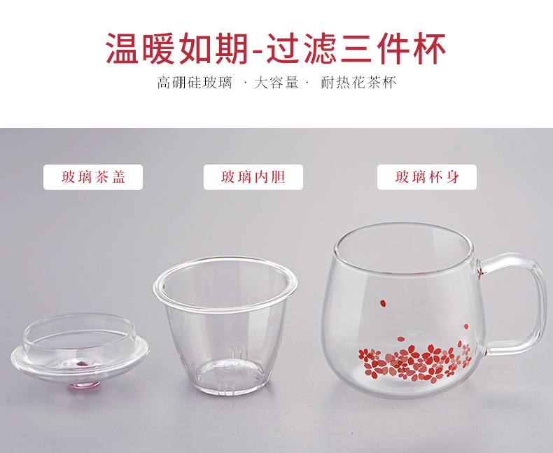 glass，Water cup，goddess，cherry blossoms，office，