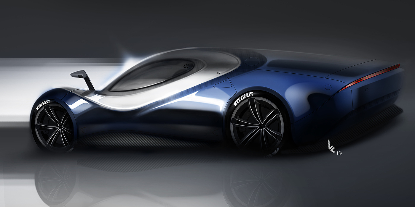 automobile，Render，ps，Little picture book of the great God，