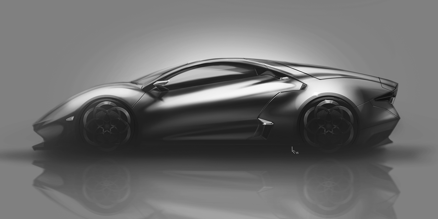 automobile，Render，ps，Little picture book of the great God，