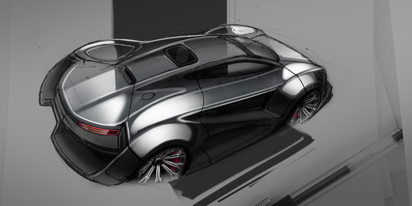 automobile，Render，ps，Little picture book of the great God，