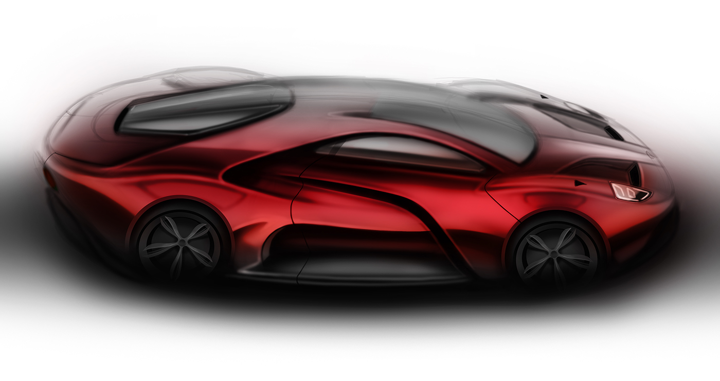 automobile，Render，ps，Little picture book of the great God，