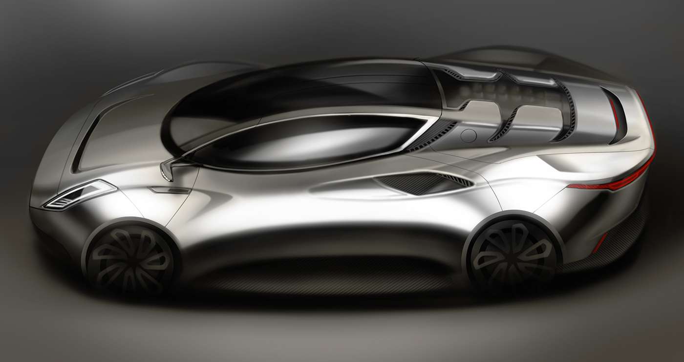 automobile，Render，ps，Little picture book of the great God，